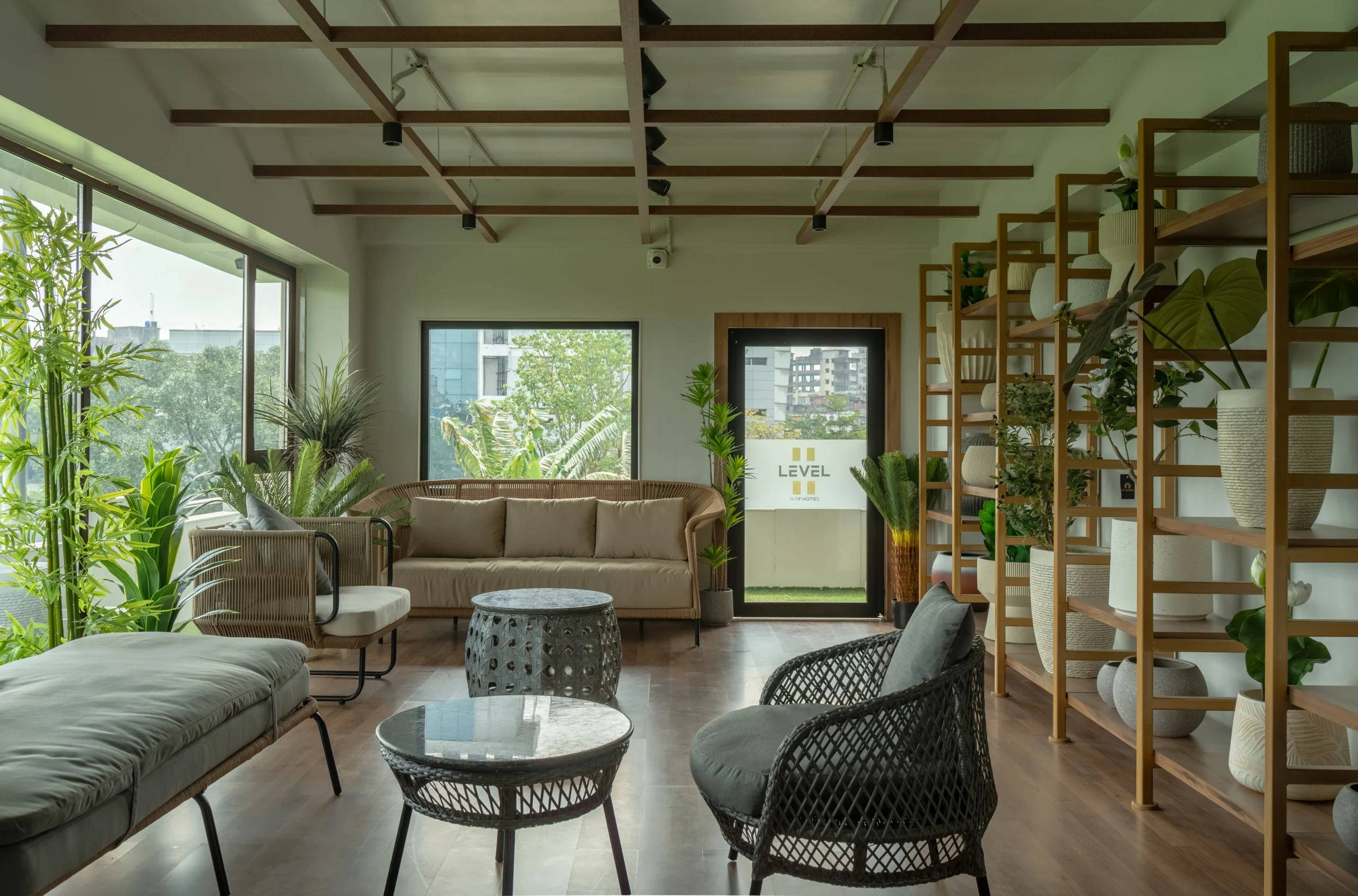 Commercial Interior Designer in Guwahati creating a modern office interior