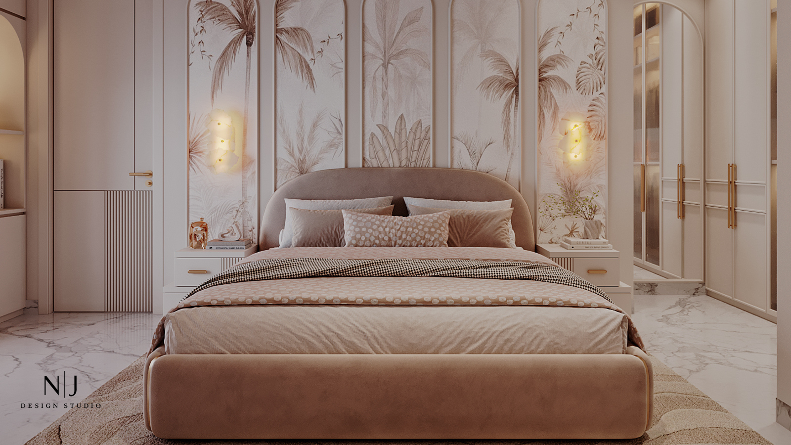Modern Bedroom Interior Design in Assam