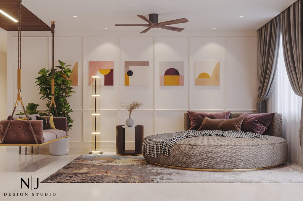 Interior styling with furniture, artwork, lighting and accessories in Guwahati
